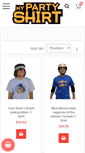 Mobile Screenshot of mypartyshirt.com